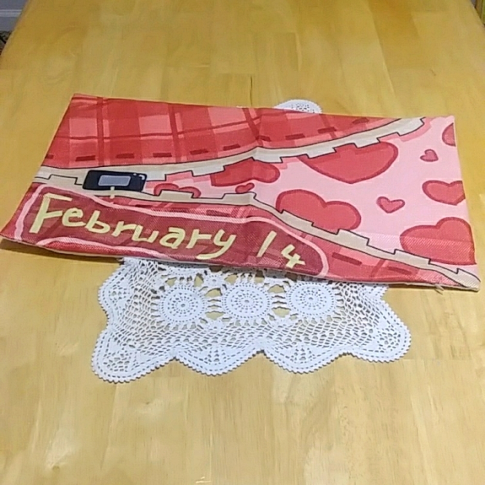 Valentine's Day pillow cover